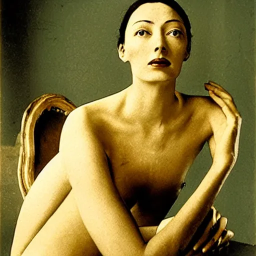 Image similar to woman, photo, photography, salvador dali