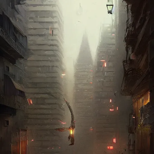 Image similar to 🍄🏢digital Art, Greg rutkowski, Trending artstation,cinematic