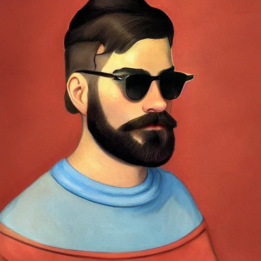 front portrait of duke leto atreides, avatar photo, Stable Diffusion