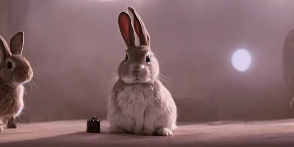 Image similar to a rabbit in the movie star wars screenshot