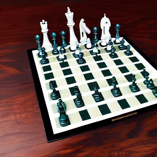 Image similar to the matrix chess set