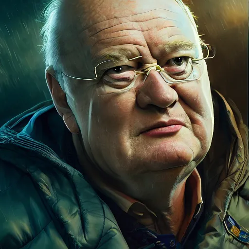 Prompt: sir patrick moore being godlike, hyper detailed, dramatic lighting, cgsociety, realistic, hyper detailed, insane details, intricate, dramatic lighting, hypermaximalist, golden ratio, rule of thirds, octane render, weta digital, micro details, ultra wide angle, artstation trending, 8 k,