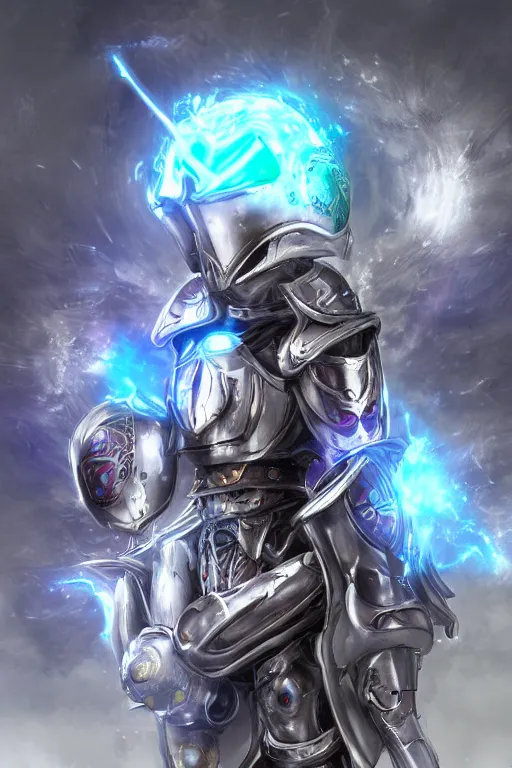 Image similar to helmet armor guardian destiny in witch queen illumination ray tracing hdr fanart arstation by sung choi robot ninja mask and eric pfeiffer and gabriel garza and casper konefal