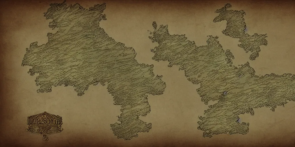 Prompt: Very complicated and detailed fantasy map, countries, NO TEXT, 4k