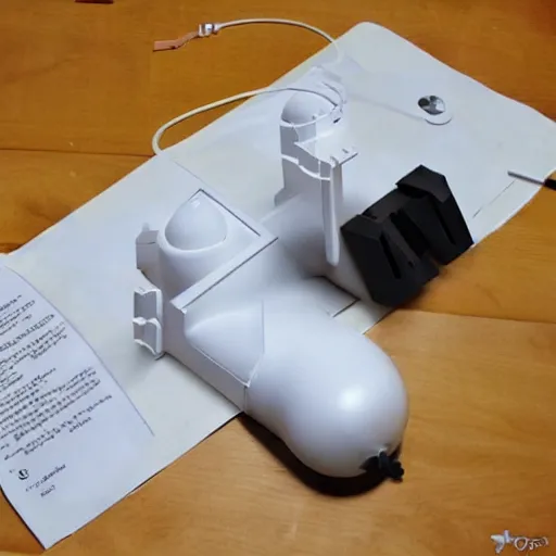Prompt: instruction manual for building a portal gun. detailed instructions. instruction manual.