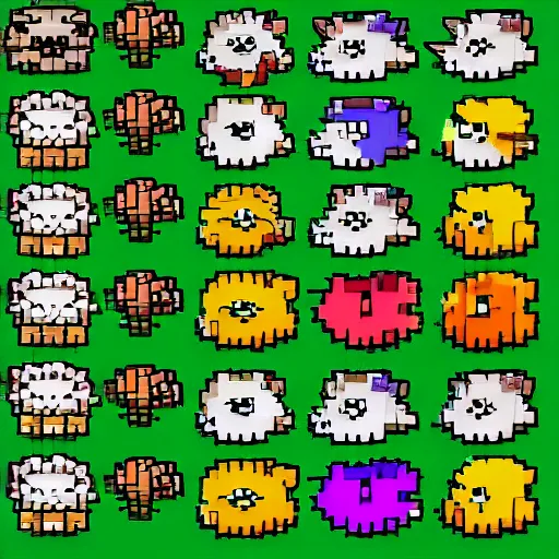 Prompt: game art hedgehog sprite clean