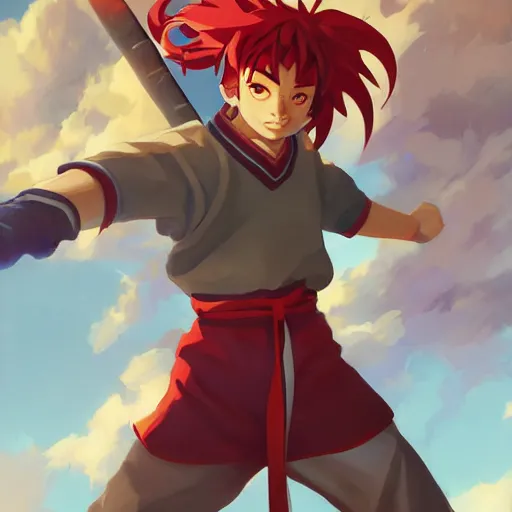 Image similar to hero world inuyasha, behance hd by jesper ejsing, by rhads, makoto shinkai and lois van baarle, ilya kuvshinov, rossdraws global illumination