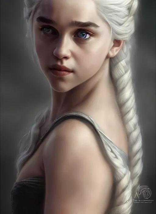 Prompt: photo of a gorgeous young daenerys targaryen in the style of stefan kostic, realistic, professionally, professionally color graded, half body shot, sharp focus, 8 k high definition, insanely detailed, intricate, elegant, art by stanley lau and artgerm