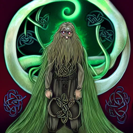 Image similar to celtic mythology creature