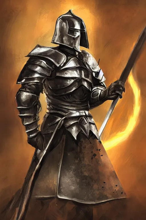 Image similar to warrior knight portrait