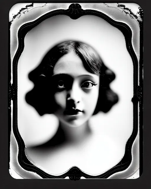 Prompt: [ [ tintype ] ] black and white dreamy young beautiful female artificial intelligence, metropolis, cinematic, rim light, bokeh, photo - realistic, elegant, high detail, 8 k, masterpiece, photo taken in 1 9 3 0