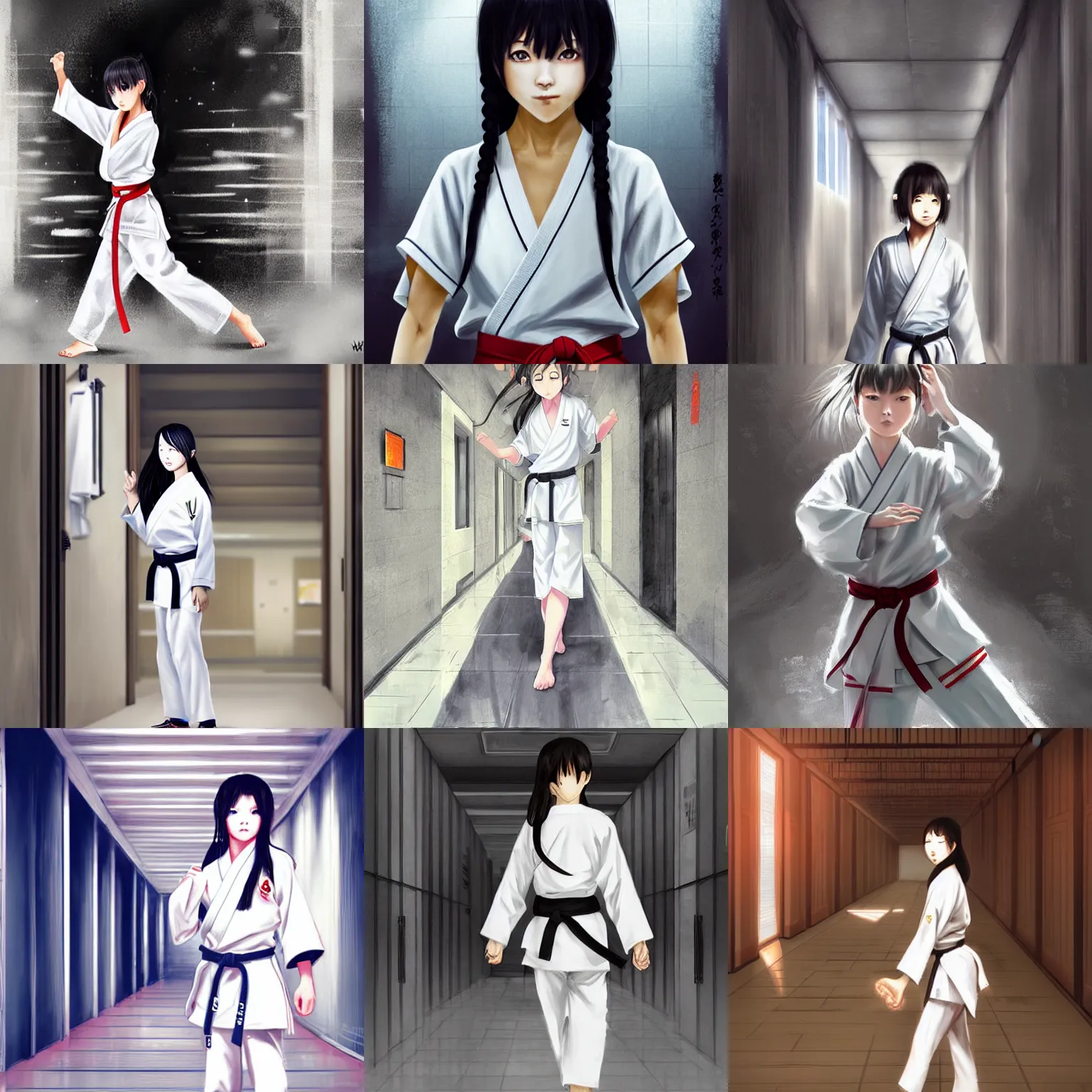 How to Draw a Karateka