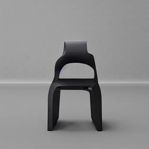 Image similar to a chair from the future, futuristic