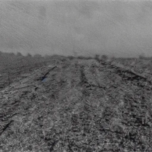 Image similar to a bright light covering the sky, dirt ground, dust, taken on a ww 2 camera, very high bloom ammount, realistic.