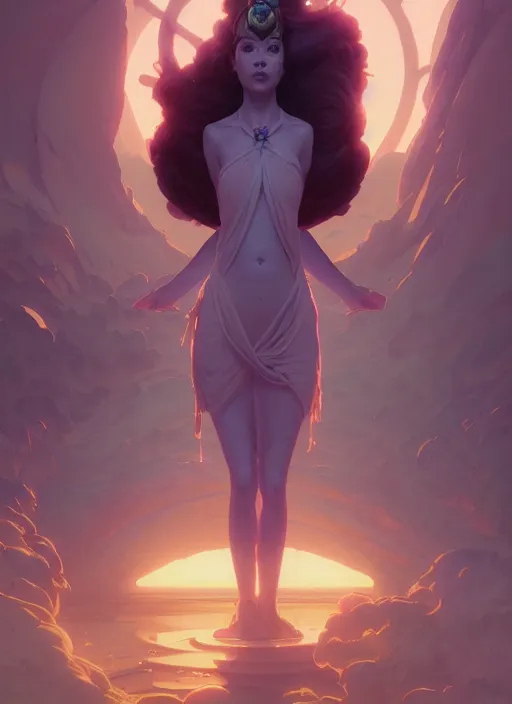 Image similar to highly detailed flat goddess, tooth wu, unreal engine, fantasy art by greg rutkowski, loish, rhads and lois van baarle, ilya kuvshinov, rossdraws, tom bagshaw, alphonse mucha, global illumination, detailed and intricate environment