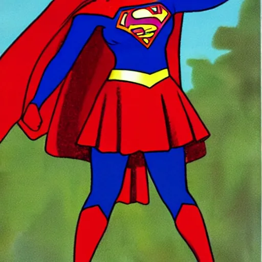 Prompt: supergirl