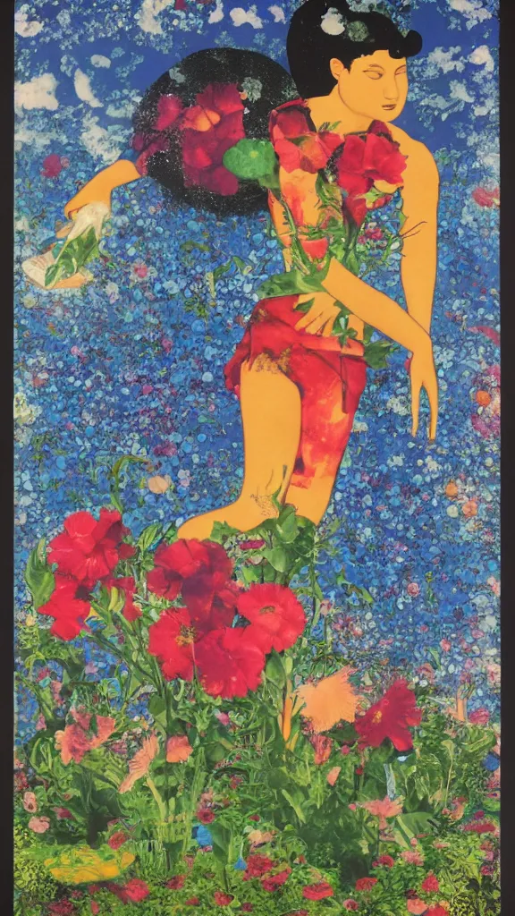 an angel brings you flowers in the pouring rain, gui, Stable