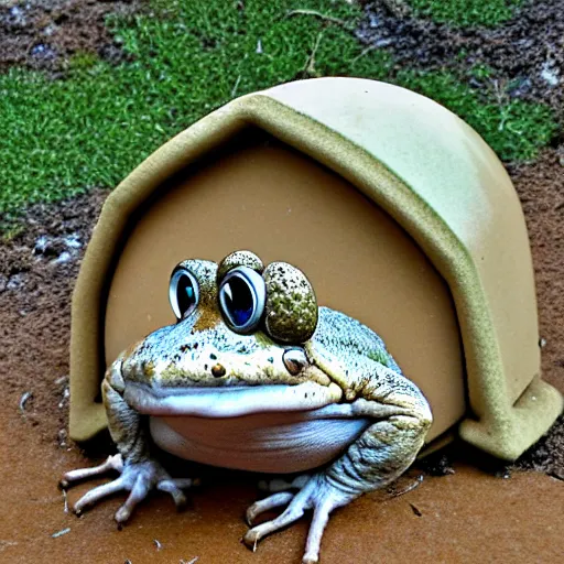Prompt: the toad dome