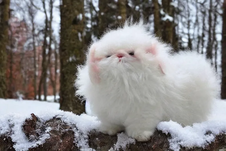 Prompt: real life pokemons, cute!!!, content!!!, mischievous!!!, adorable!!!, chubby!!!, fluffy!!!, ultra realistic!!!, winter, blanket of snow, 4 0 0 0 kelvin, golden hour, sharp focus