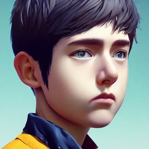 Image similar to worksafe. insanely detailed. instagram photo, kodak portra. by wlop, ilya kuvshinov, krenz cushart, greg rutkowski, pixiv. zbrush sculpt, octane, maya, houdini, vfx. close - up feminine gorgeous cute boy face, with hair ribbon. cinematic dramatic atmosphere, sharp focus, volumetric lighting.