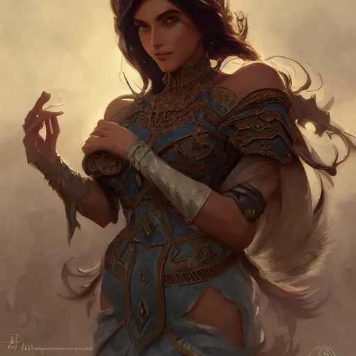 Image similar to gigachad, D&D, fantasy, intricate, elegant, highly detailed, digital painting, artstation, concept art, matte, sharp focus, illustration, hearthstone, art by Artgerm and Greg Rutkowski and Alphonse Mucha