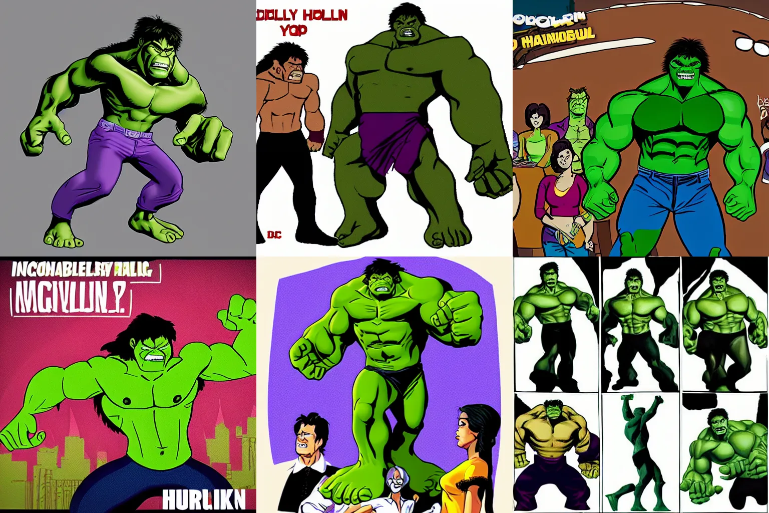 Prompt: incredible hulk NFTs in the style of the bored ape yacht club