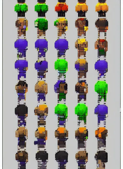 Image similar to walking sprite sheet