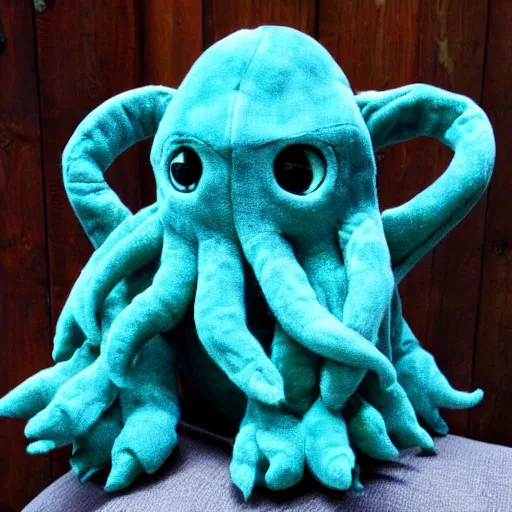 Image similar to plush cthulhu