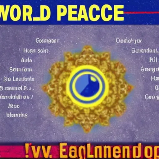 Image similar to world peace