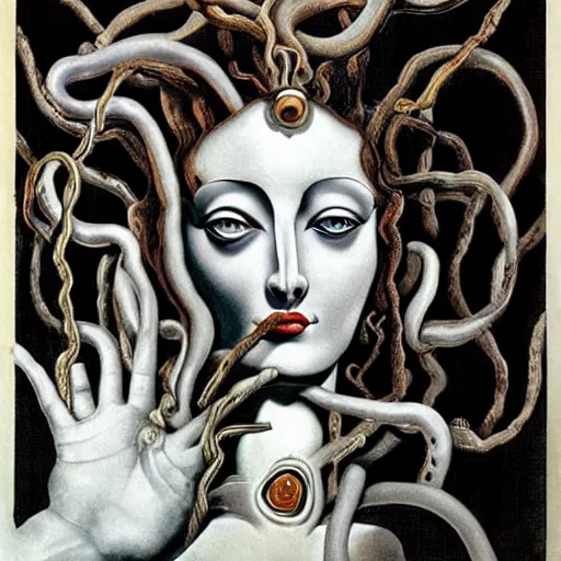 Prompt: Medusa by Salvador Dali