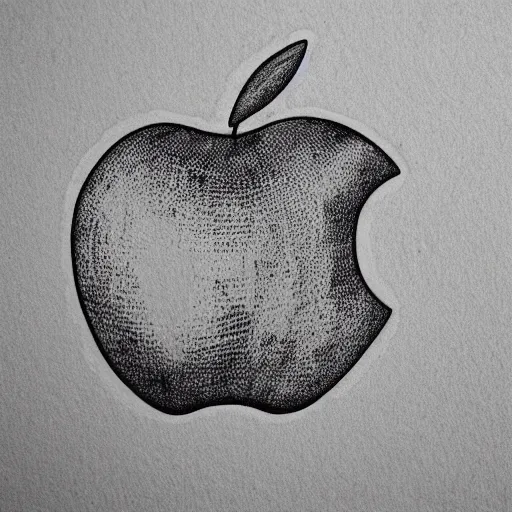 Image similar to highly detailed apple