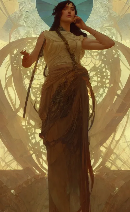 Image similar to (((((the personification of israel)))), highly detailed, digital painting, artstation, concept art, sharp focus, illustration, art by greg rutkowski and alphonse mucha