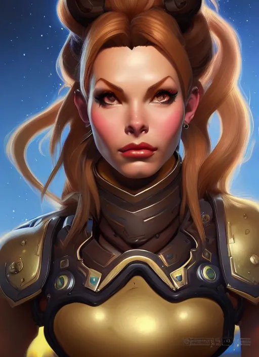 Prompt: lovely brigitte from overwatch, fantasy, fantasy art, character portrait, portrait, close up, highly detailed, scifi art, intricate detail, amazing detail, sharp focus, vintage fantasy art, vintage sci - fi art, radiant light, trending on artstation, caustics, by boris vallejo