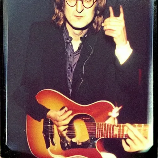 Image similar to john lennon in 2 0 2 2, polaroid photo, perfect photo, photo pinterest