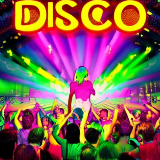 Prompt: Disco rave