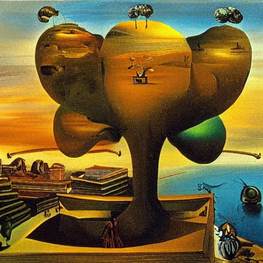 Image similar to rio de janeiro by salvador dali