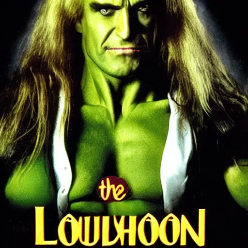 Image similar to hulk hogan as lestat, interview with the vampire, 8 k movie poster