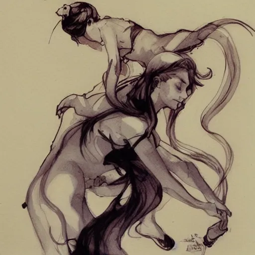 Prompt: art by claire wendling