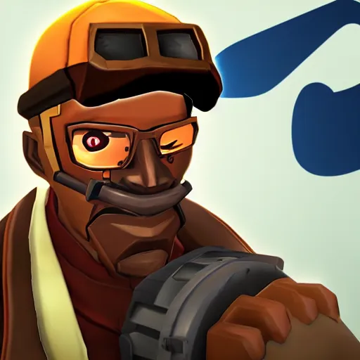 Prompt: tf 2 demoman swag