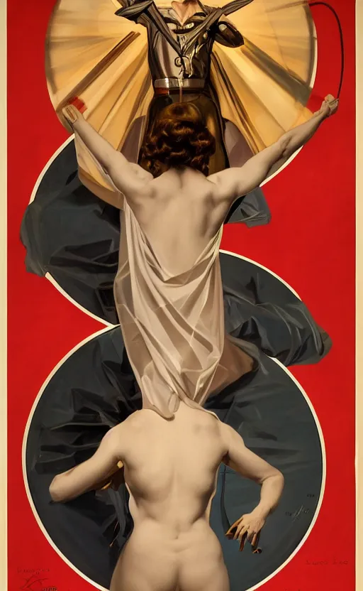 Image similar to xray showing the soul, j.c. leyendecker, Valentina Remenar, 8K HD, upscaled