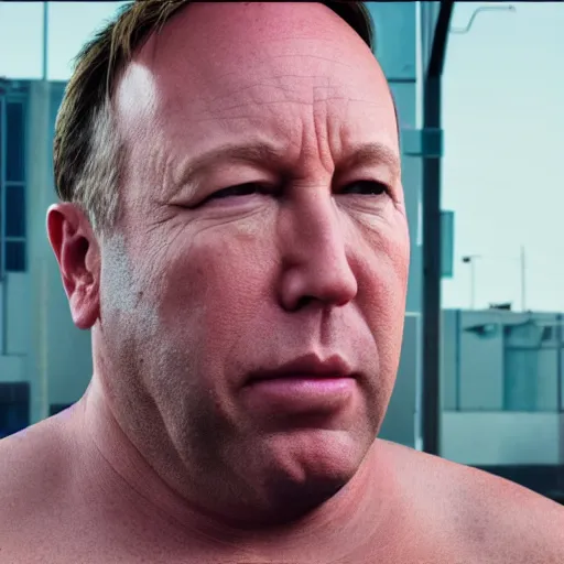 Prompt: hyperrealistic mixed media image of info wars alex jones in underwear on gta v, stunning 3 d render inspired art by xiang duan and thomas eakes and greg rutkowski, perfect facial symmetry, hyper realistic texture, realistic, highly detailed attributes and atmosphere, dim volumetric cinematic lighting, 8 k octane detailed render, post - processing, masterpiece,