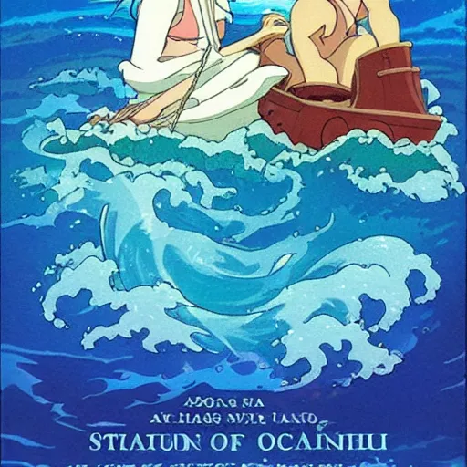 Prompt: ocean by Studio Ghibli