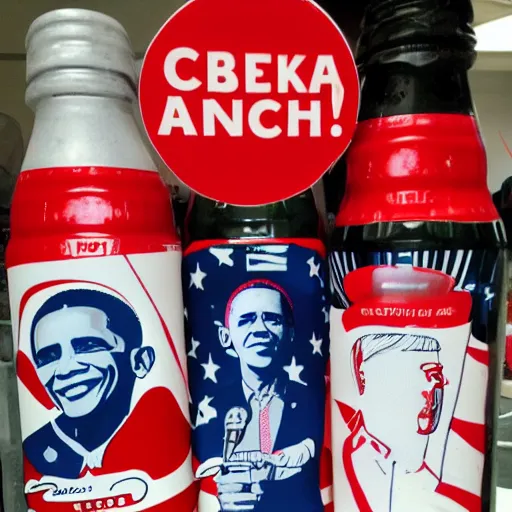 Image similar to obama flavored coke