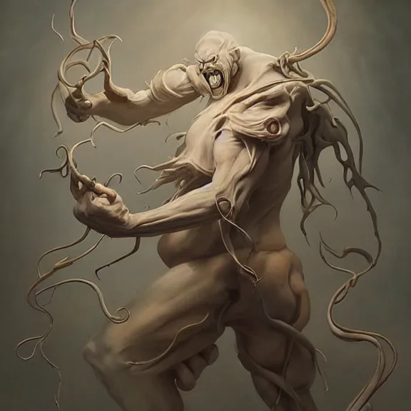 Prompt: the laughing hand character from critical role, in the style of peter mohrbacher by weta digital and beth cavener, masterpiece, award winning, high face symmetry, intricatein the style of peter mohrbacher by weta digital and beth cavener, masterpiece, award winning, high face symmetry, intricate