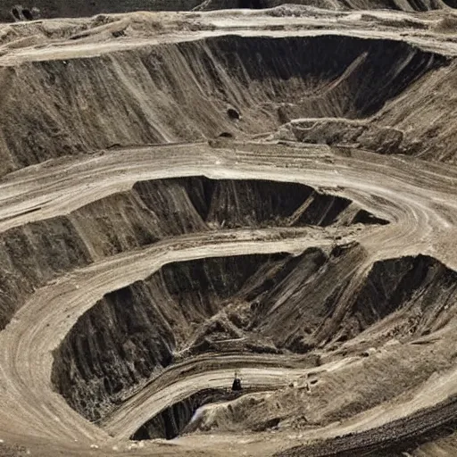 Image similar to A beautiful mine..