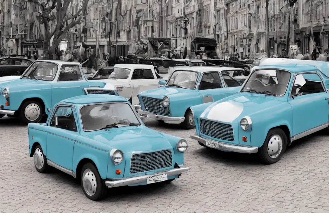 Image similar to Trabant if they brought it back in 2022