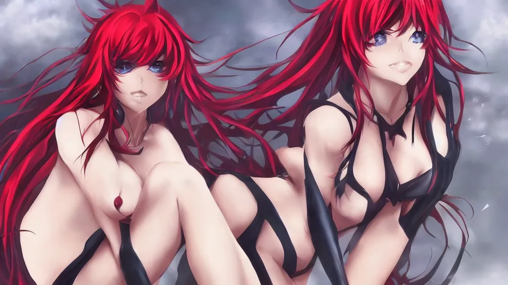 Prompt: Rias Gremory, fantasy artwork, award winning, very very very very very very very beautiful, artstation