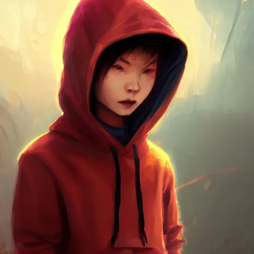 Image similar to a boy in a hoodie, red eyes, a burning house in the background, by Stanley Artgerm Lau, WLOP, Rossdraws, James Jean, Andrei Riabovitchev, Marc Simonetti, Yoshitaka Amano, ArtStation, CGSociety,