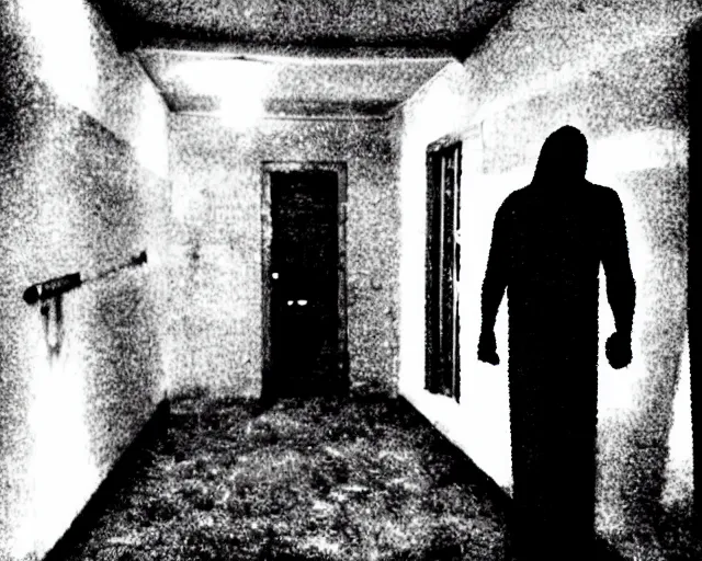 Prompt: horror demon evil transparent spirit attacks in basement interior photo shot on iphone, dynamic pose, middle body shot, sharp focus, grainy, corpse, paranormal flashlight, night, total darkness, poltergeist, aberrations,