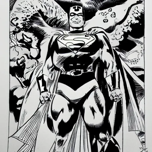 Image similar to superhero, clear focus, sharp focus, smooth, comic style, art by jack kirby